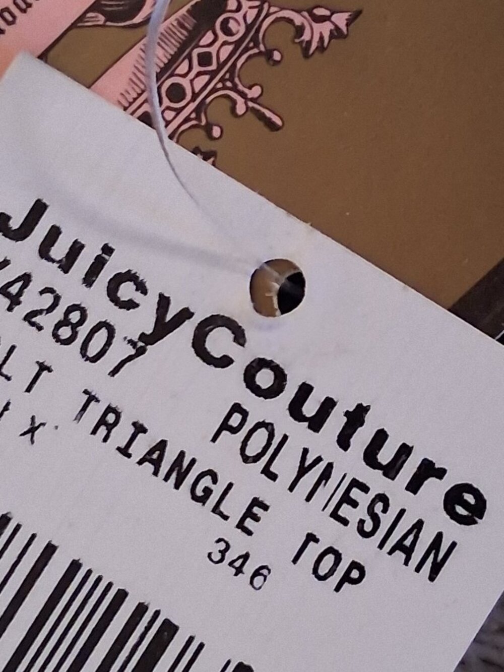 Juicy Couture Plisse Pleated Skirted Bikini XL/L Top Small Bottom - Picture 8 of 10